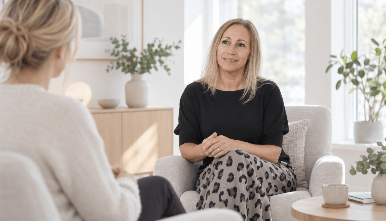 Rikke Davidsen  samtale i Følelsesmæssig Intelligens